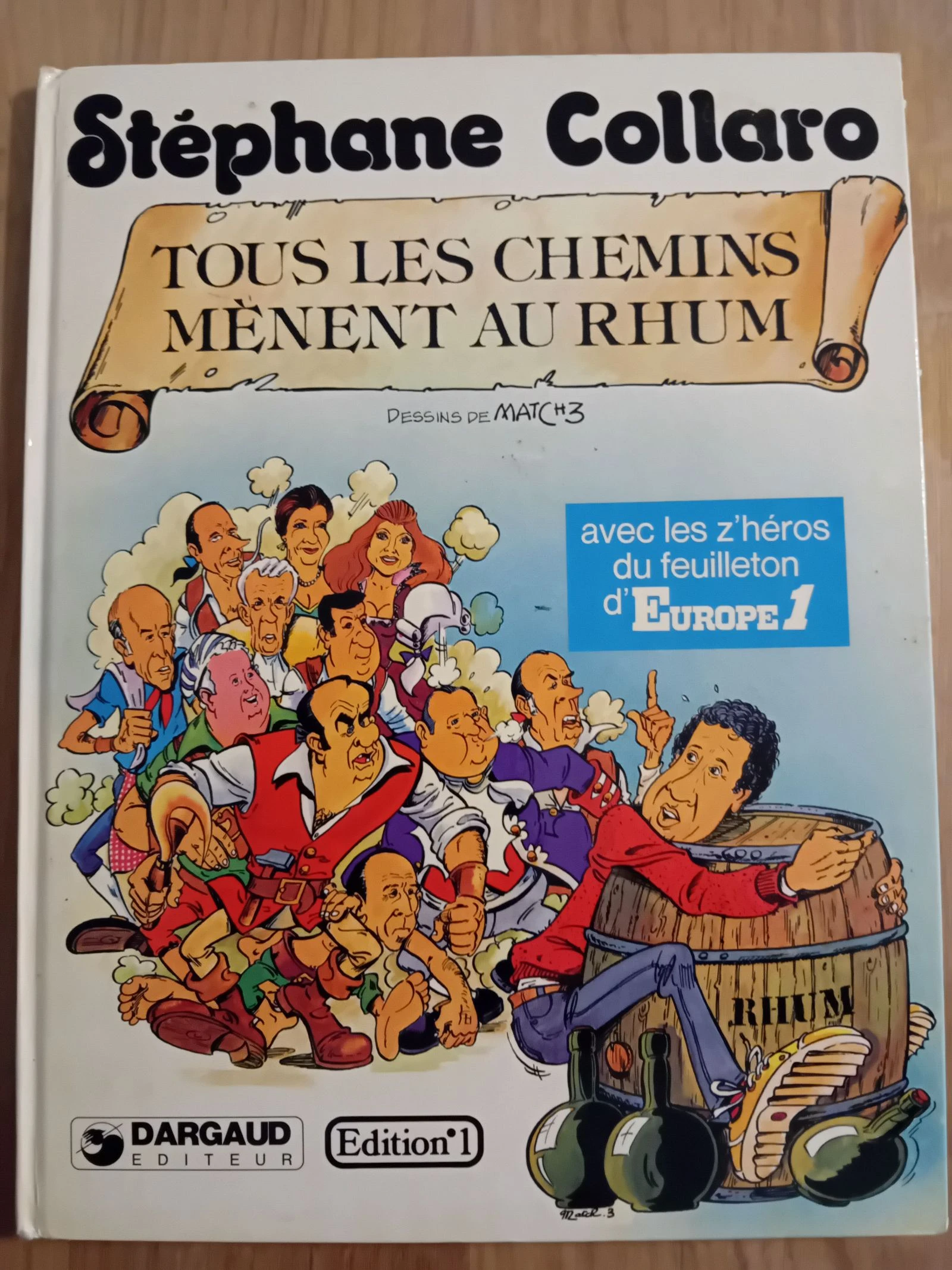 Bd tous les chemins mènent au rhum de Stéphane Collaro